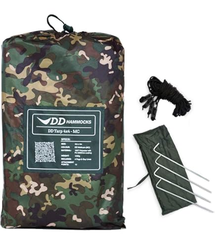 Amazon.com : DD Hammocks - DD Tarp 4x4 - Coyote Brown: 13ft x 13ft